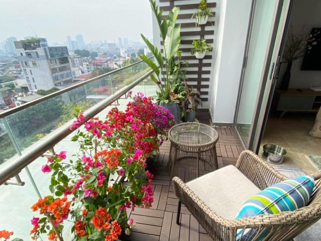 4 bí kíp “lợi hại” bỏ túi khi trang trí ban công chung cư