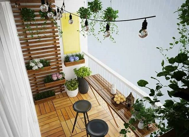 Các mẫu thiết kế ban công đẹp dành cho bạn lựa chọn
