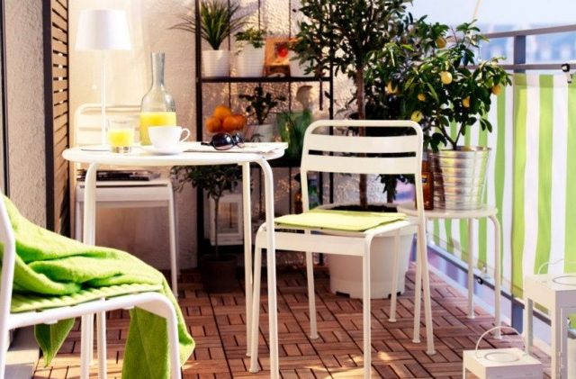 Những ban công đẹp không thể không có mặt của vật dụng thông minh