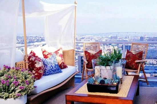 Thiết kế ban công đẹp cho mùa hè – ý tưởng trang trí đầy màu sắc cho ngoài trời