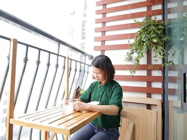 Mẫu ban công đẹp combo 5 nhà chị Yến An Bình City