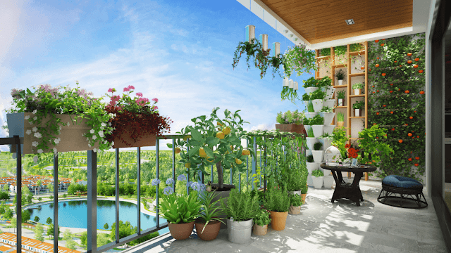 Thiết kế ban công hướng nào để hút tài lộc nhanh giàu