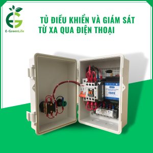 GL1E Tủ điều khiển bật tắt máy bơm qua điện thoại