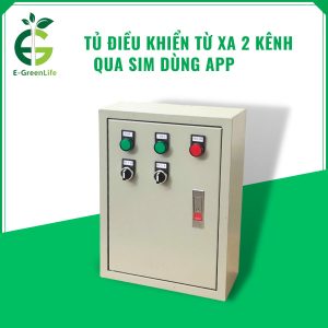 GL2+ Tủ điều khiển motor từ xa qua điện thoại 2 kênh độc lập