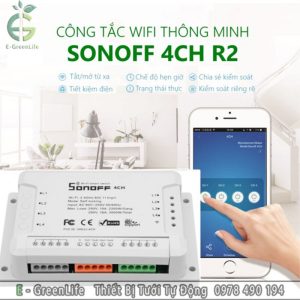 Bộ Điều Khiển Wifi 4 Cổng Sonoff