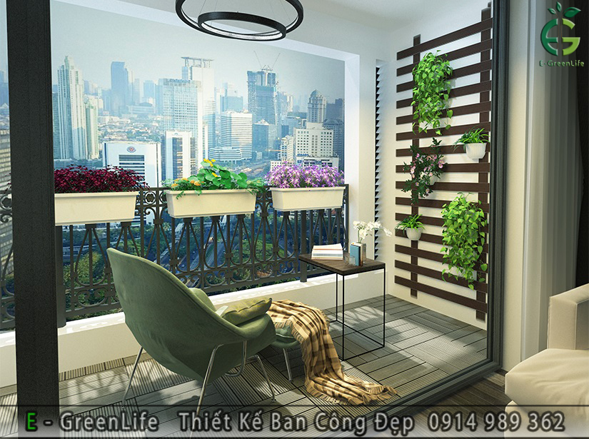 Ban công đẹp Combo 5 - Ảnh 2