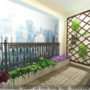 Ban công đẹp Combo 7