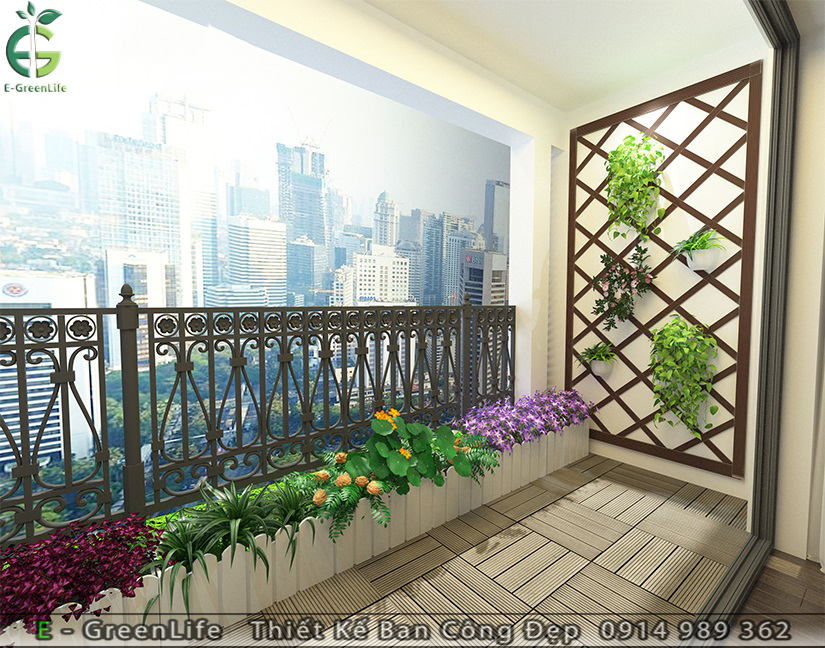 Ban công đẹp Combo 7