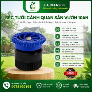 Béc tưới cảnh quan sân vườn 10AN