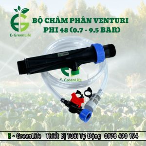 Bộ châm phân Venturi phi 48