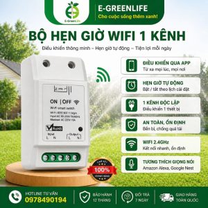 Bộ hẹn giờ wifi 1 kênh