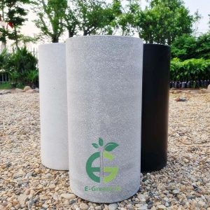 Chậu Xi Măng Nhẹ Hình Trụ Tròn