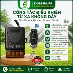 Công tắc điều khiển từ xa không dây