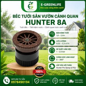 Béc tưới sân vườn cảnh quan Hunter 8A