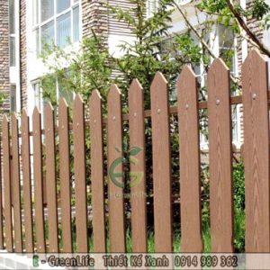 Hàng rào gỗ nhựa composite ECO027