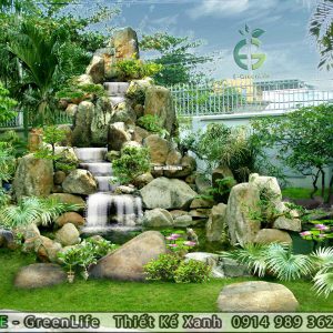 Tiểu cảnh non bộ
