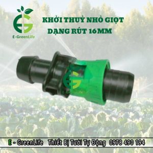 Khởi thủy nhỏ giọt dạng rút 16mm