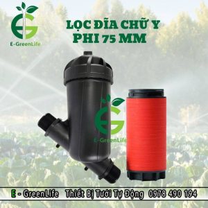 Lọc đĩa chữ Y phi 75 mm