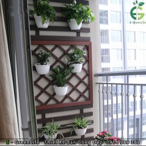 Mẫu tường kết hợp ECO 008