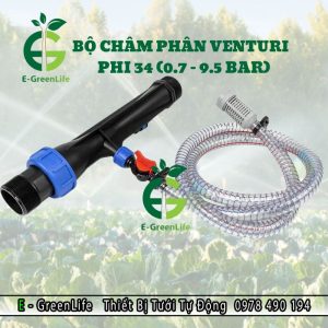 Bộ châm phân Venturi phi 34