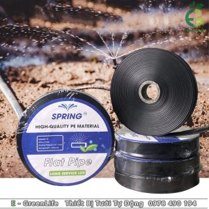 Dây Tưới Phun Mưa Không Đục Lỗ Phi 34mm (Cuộn 100m)