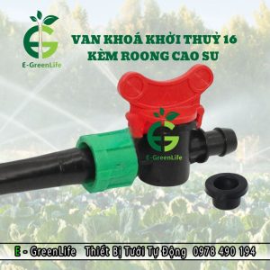 Van khoá khởi thuỷ 16 kèm roong cao su