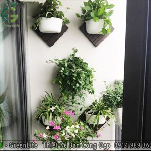 Vỉ chậu treo tường ECO 006